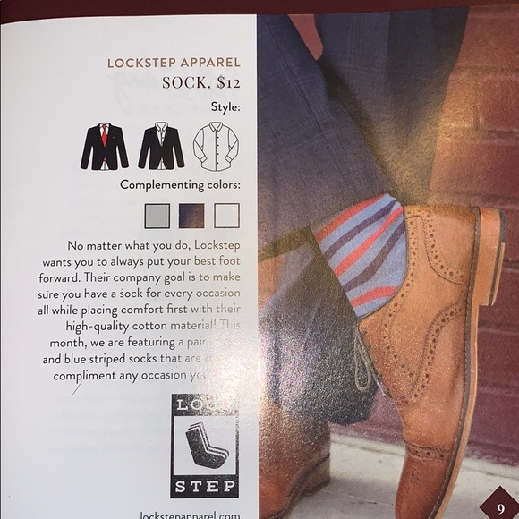 GOTN Gentleman of the North Tie & Lock Step Socks - Picture 8 of 8